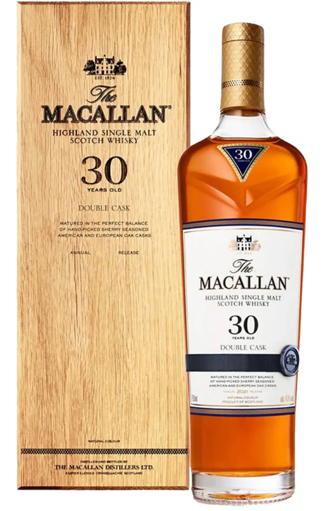 The Macallan Double Cask 30 Year Old Single Malt Whisky