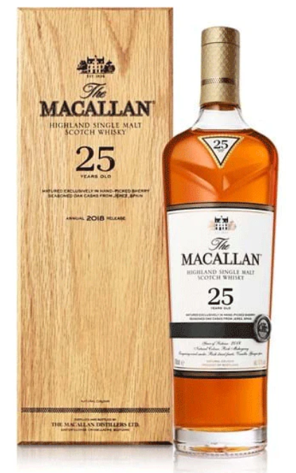 The Macallan Sherry Oak 25 Year Old Single Malt Whisky