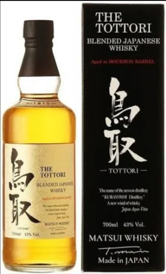 The Tottori Ex-Bourbon Barrel Japanese Whisky
