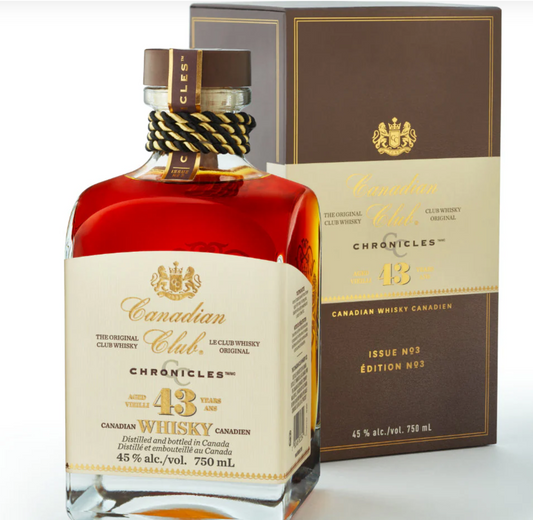 Canadian Club Chronicles 43 Year Old