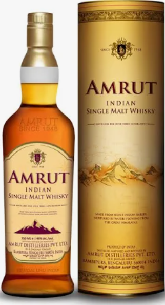 Amrut Indian Single Malt Whiskey