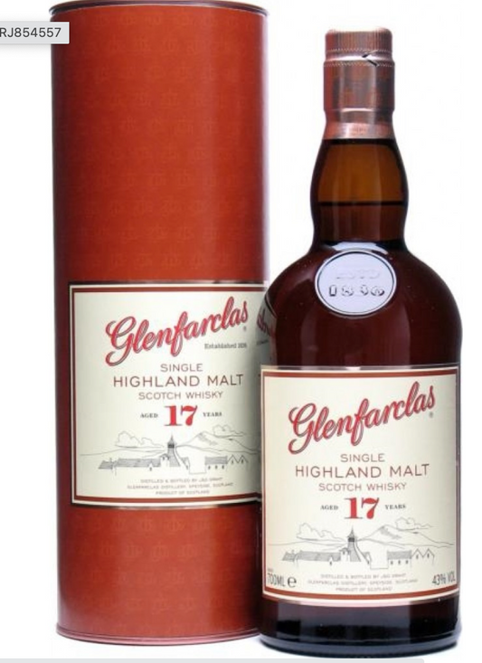 Glenfarclas 17 Year Old Speyside Single Malt Scotch