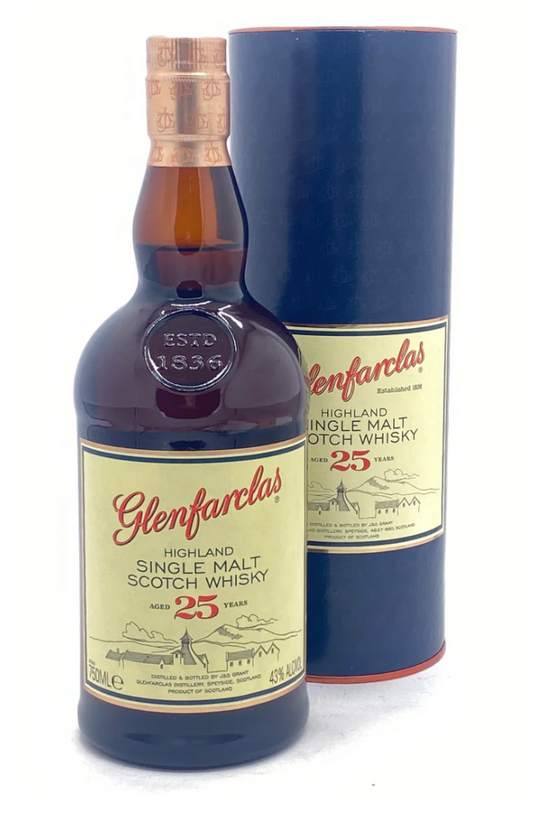 Glenfarclas single malt 25 years