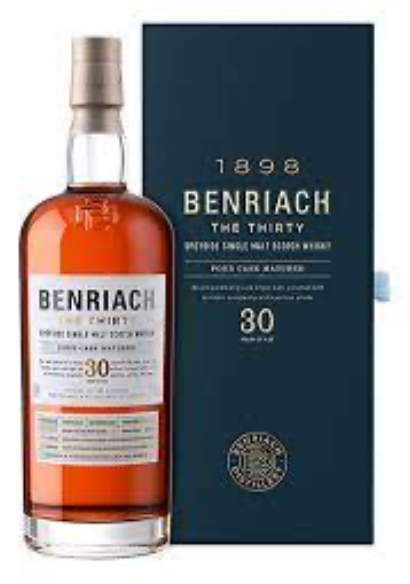 1898 Benriach The thirty Speyside single malt scotch Whisky
