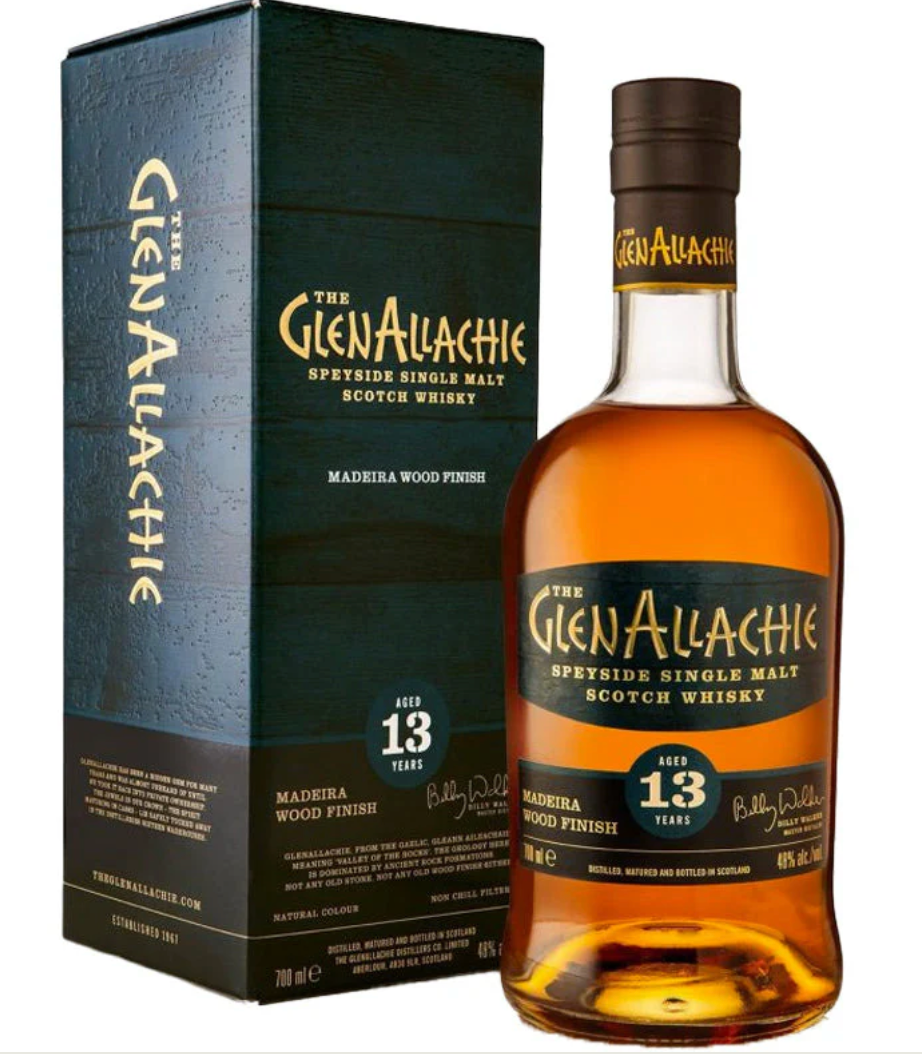 GlenAllachie 13 Year Old Madeira Wood Finish Scotch Whisky