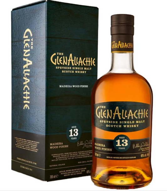 GlenAllachie 13 Year Old Madeira Wood Finish Scotch Whisky