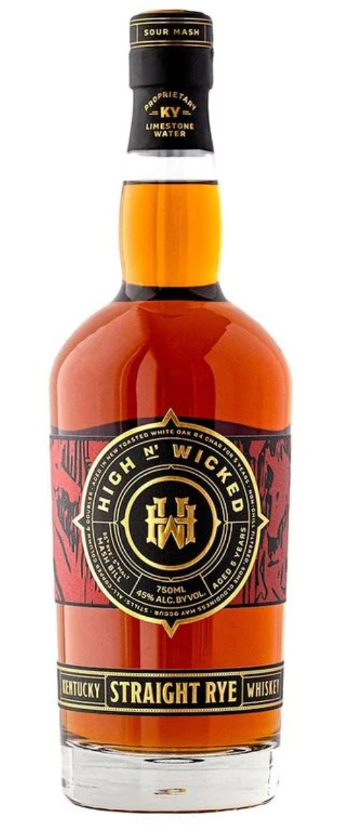 High And Wicked Rye High n' Wicked Kentucky Straight Rye Whiskey – Cypress Craft Beer & Liquor