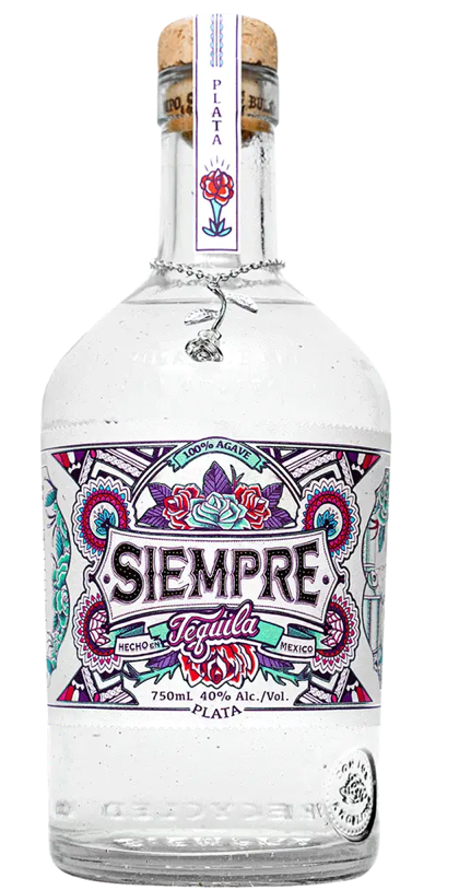 Siempre Plata Tequila 750ml