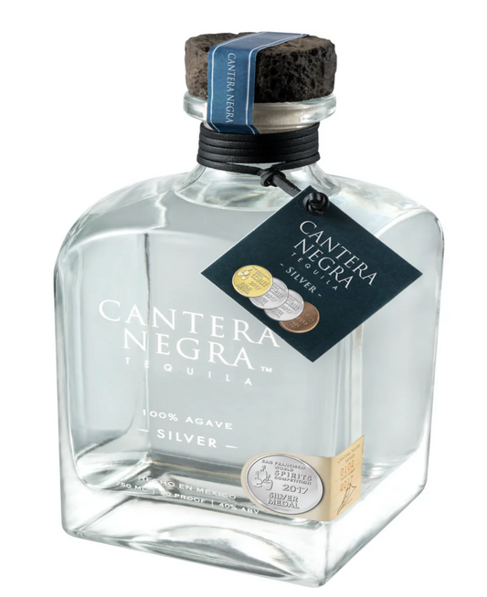 Cantera Negra Silver Tequila 750 ml