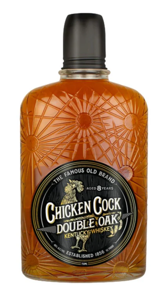 Chicken Cock Double Oak Kentucky Straight Bourbon Whiskey 750mL