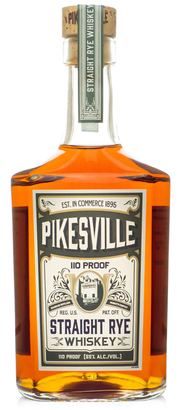Pikesville 110 Proof Straight Rye Whiskey