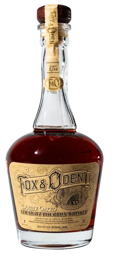 Fox & Oden Double Oaked Straight Bourbon Whiskey 750mL
