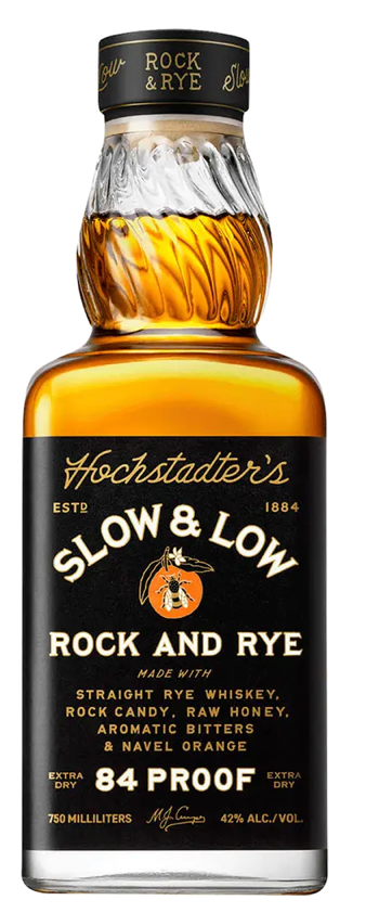 Slow & Low Rock and Rye Cocktail 84 Proof