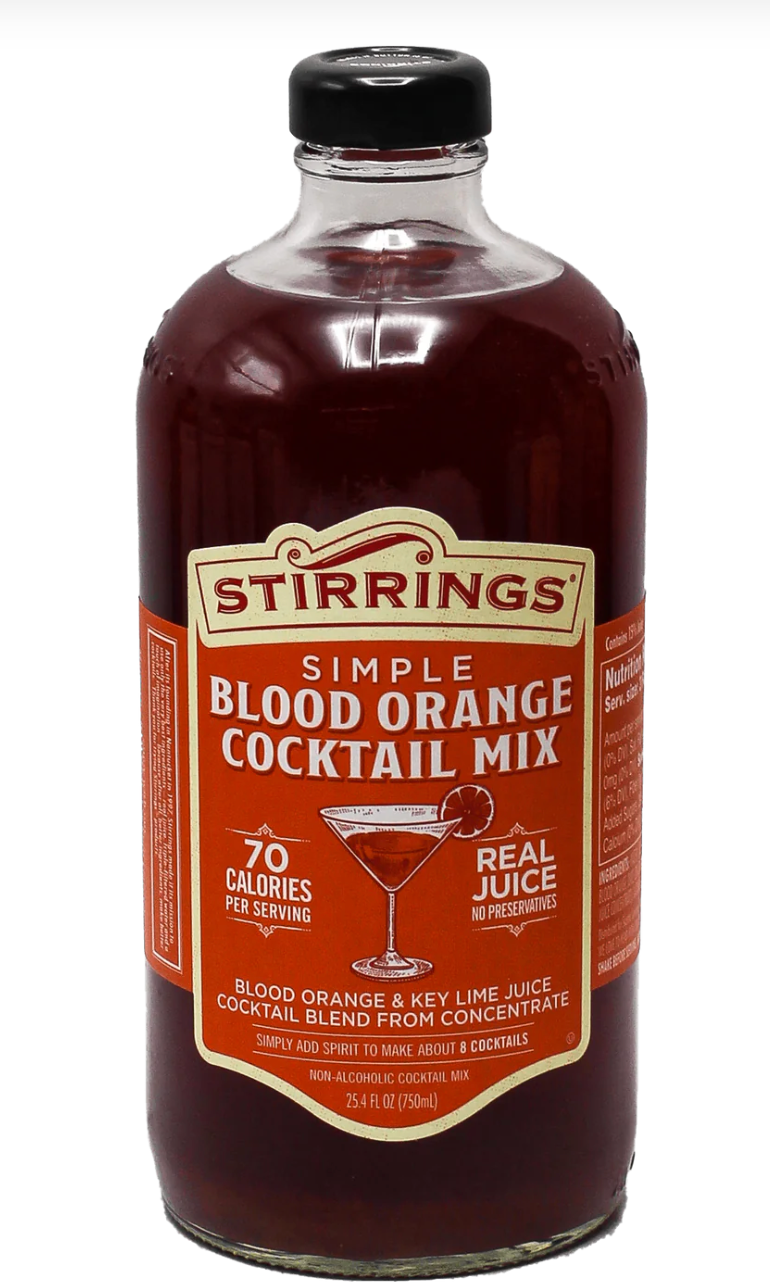 Stirrings Simple Blood Orange Cocktail Mix 750 ml