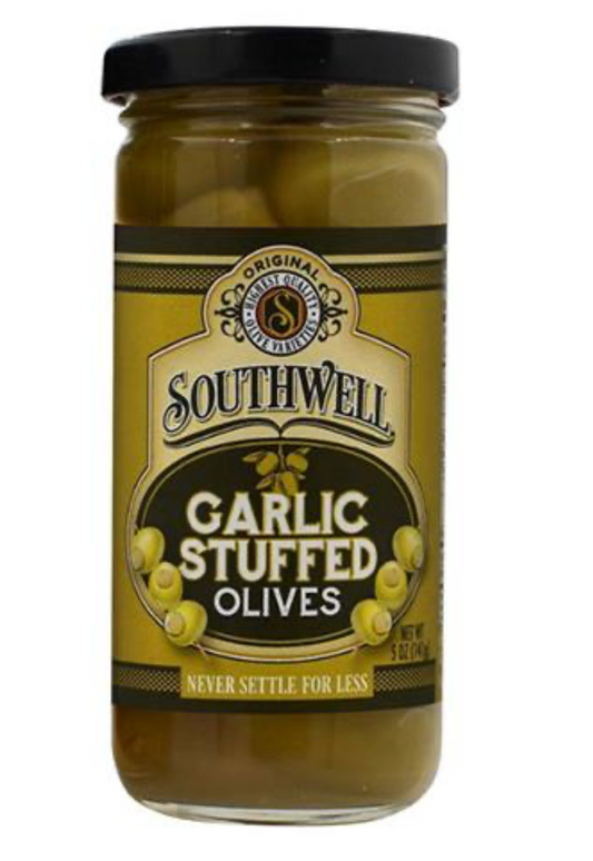 Southwell Garlic stuffed Olives