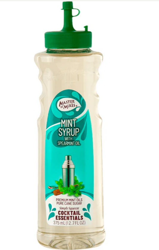 Master of Mixes Mint Simple Syrup with Spearmint oil 375 ml