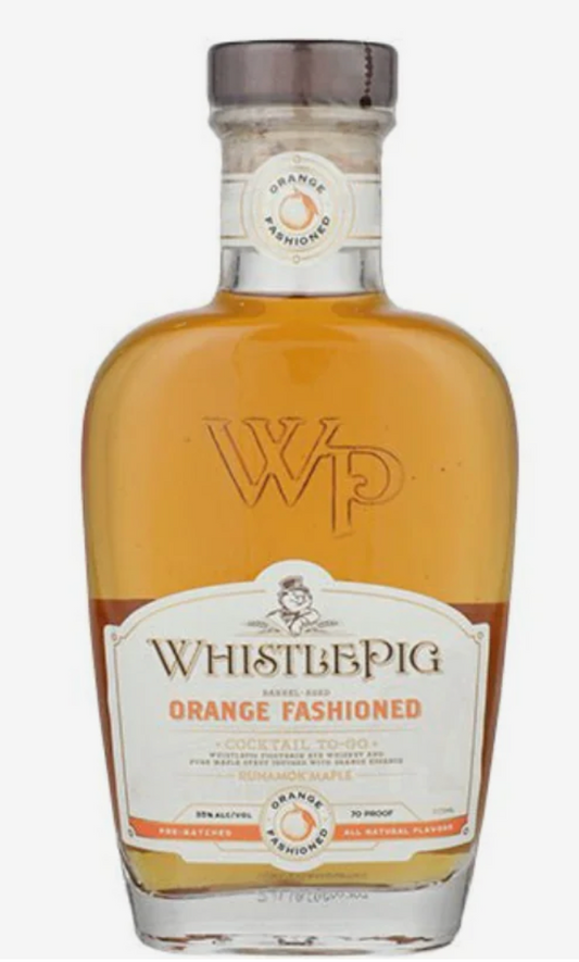 Whistle Pig Cocktail Ready To Drink Orange Fashioned 375ml