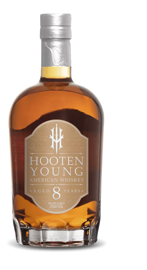 Hooten Young 8 Year American Whiskey 750mL