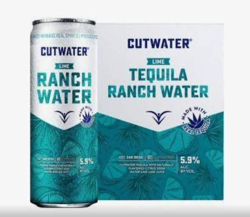 Cut Water Ranch Water 4 Cans 12 FL OZ 355 ml