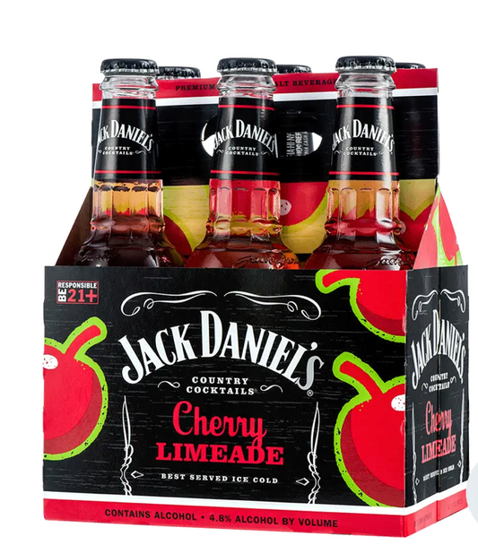Jack Daniel's Cherry Limeade 6pk-10oz btls
