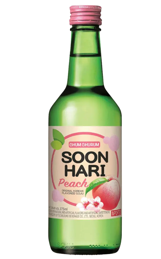 Soonhari Peach Soju 375ml
