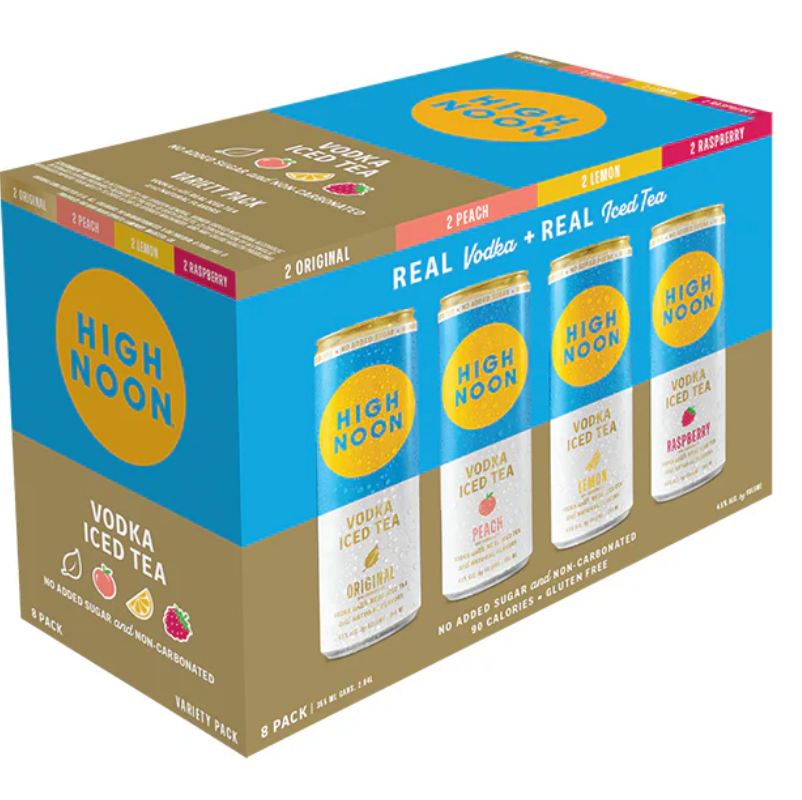 High Noon Vodka Iced Tea 8pk 12oz