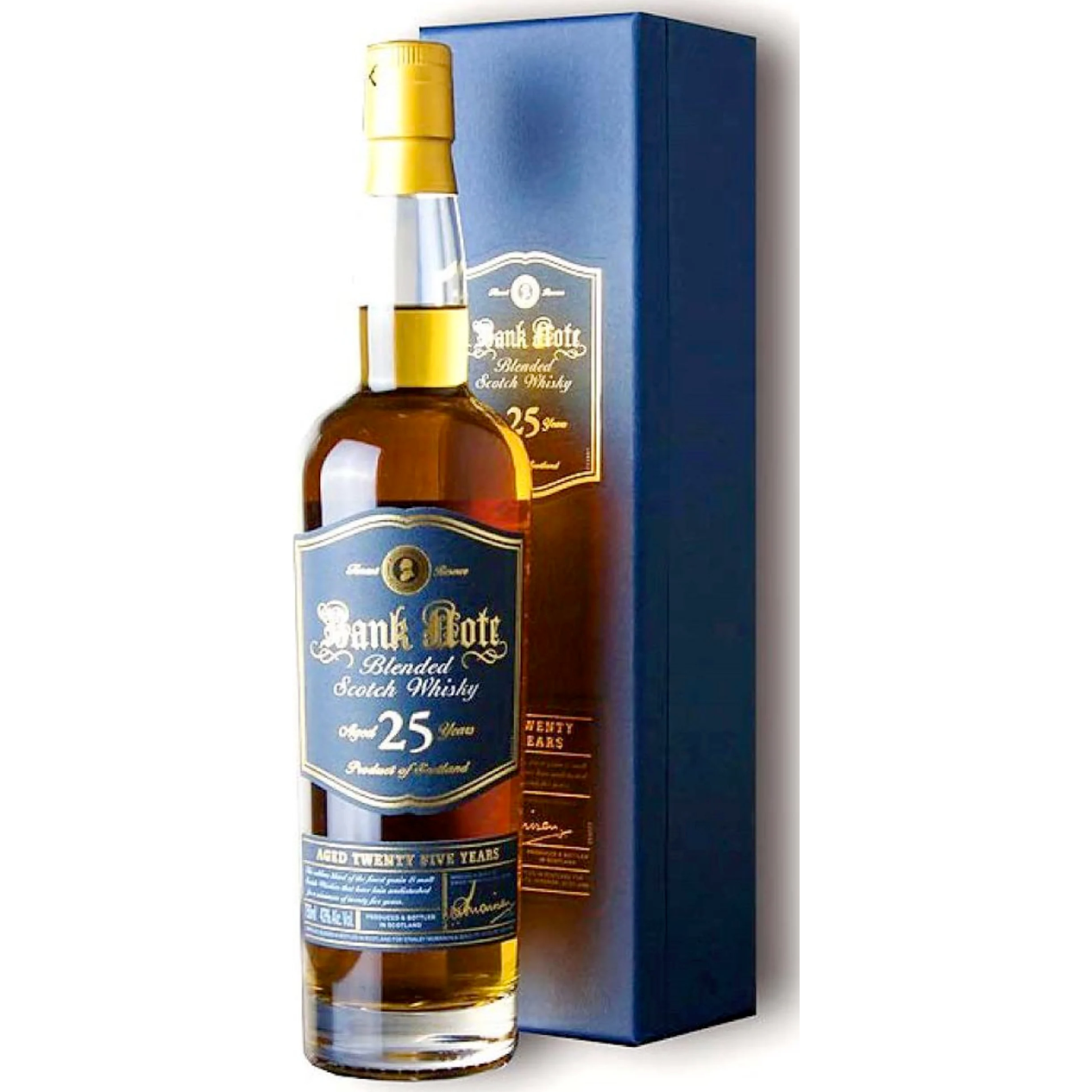 Bank Note Scotch Bank Note 25 Year Blended Scotch Whisky 750mL – Cypress Craft Beer & Liquor