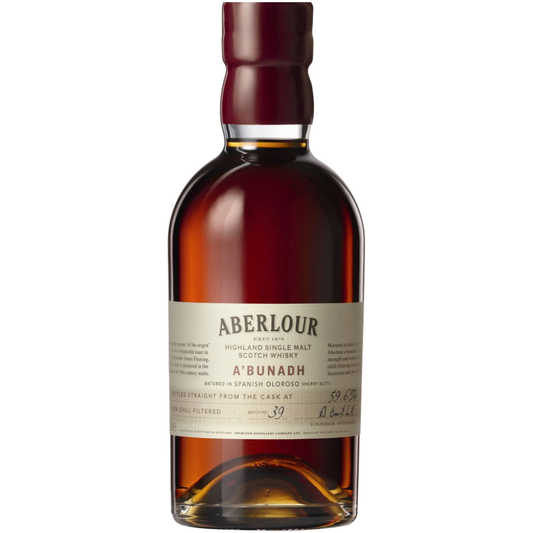 Aberlour A'Bunadh Scotch Whiskey