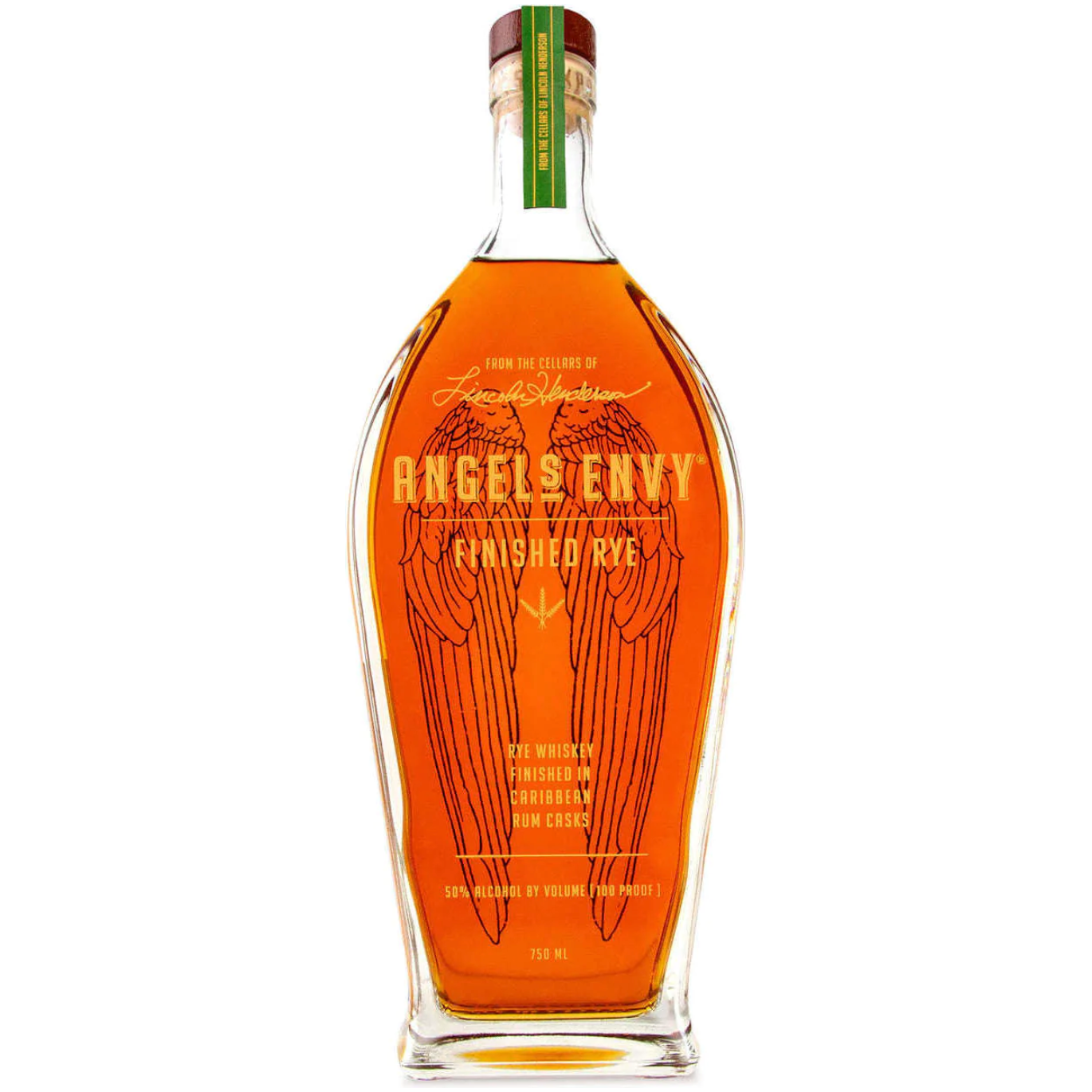 Angel's Envy Finished Rye Caribbean Rum Cask