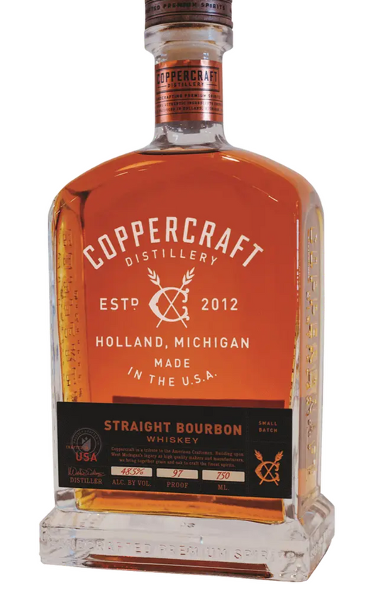 Coppercraft Straight Bourbon Whiskey 750 ml