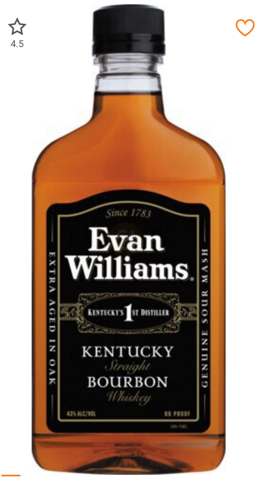 Evan Williams Extra Aged 375 ml