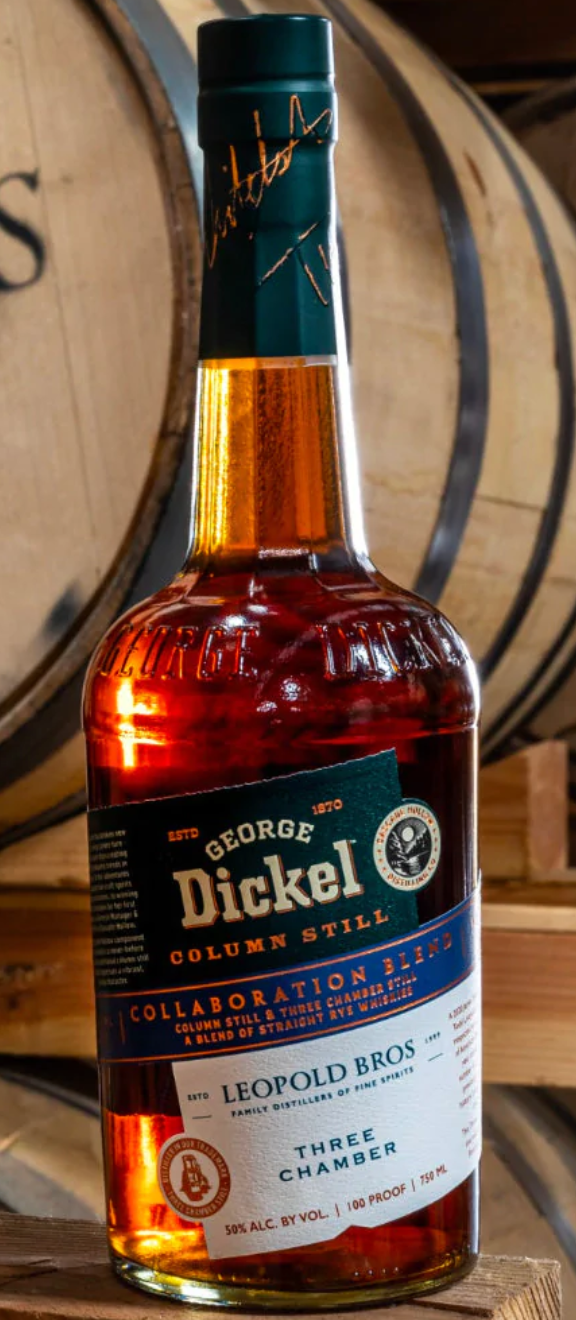 George Dickel + Leopold Bros Three Chamber Rye Collaboration Blend