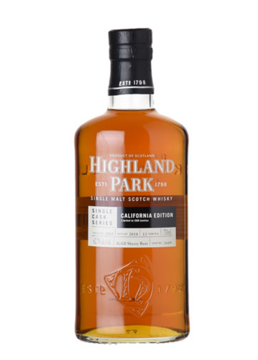Highland Park 13 Year Refill Sherry Butt "California Edition"