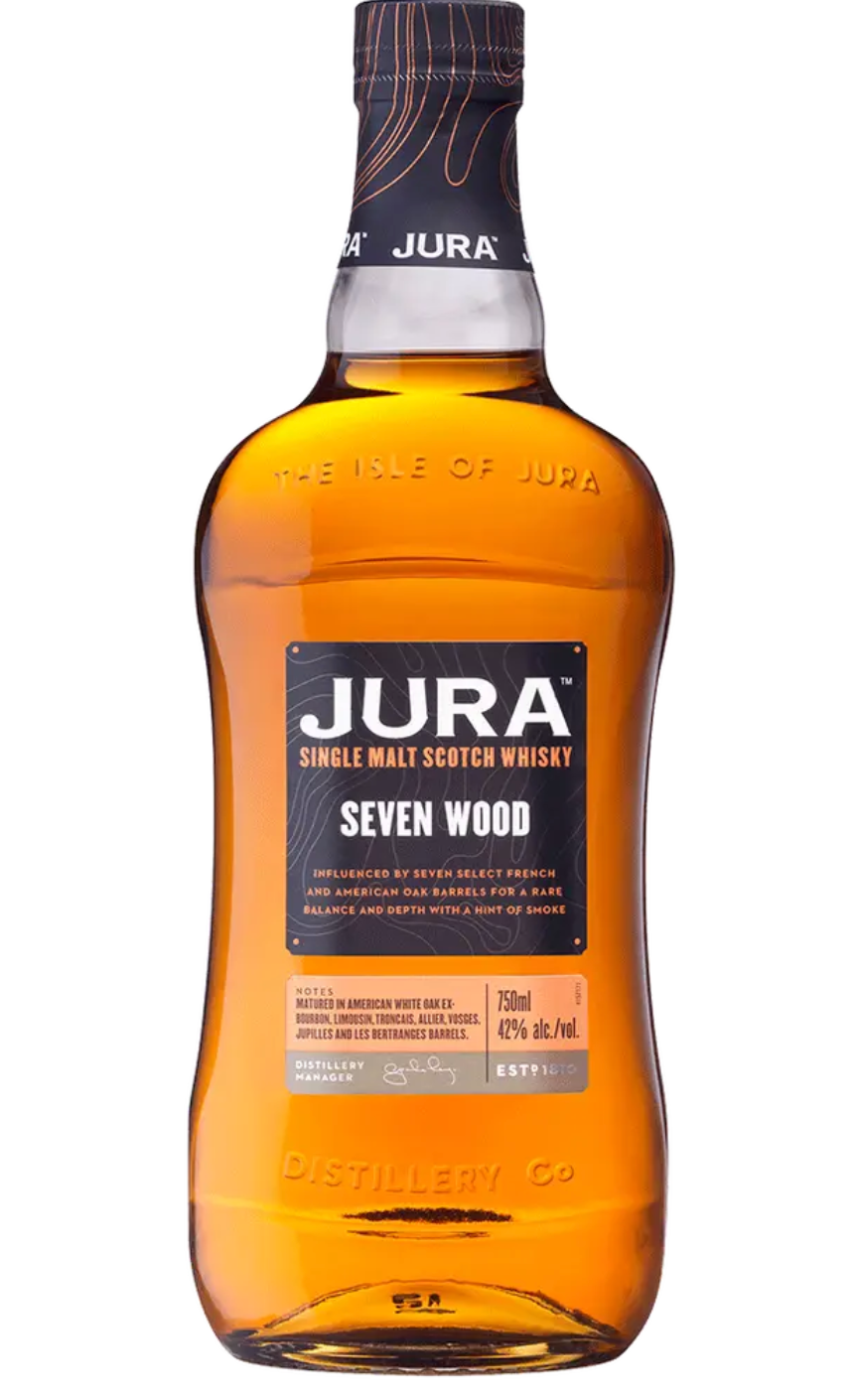 Jura 7 Wood Single Malt Scotch Whiskey