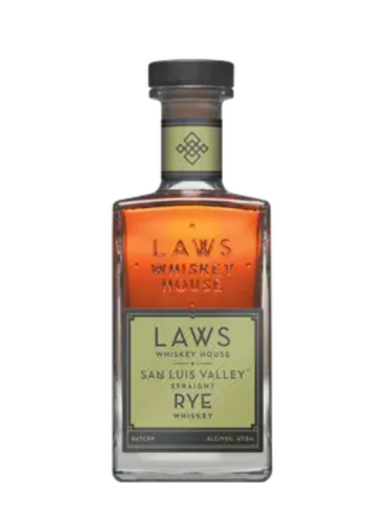 Laws Whiskey House San Luis Valley Straight Rye Whiskey 750 ml