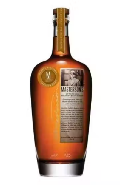 Masterson's 10 Year Straight Rye Whiskey (French Oak Finish)