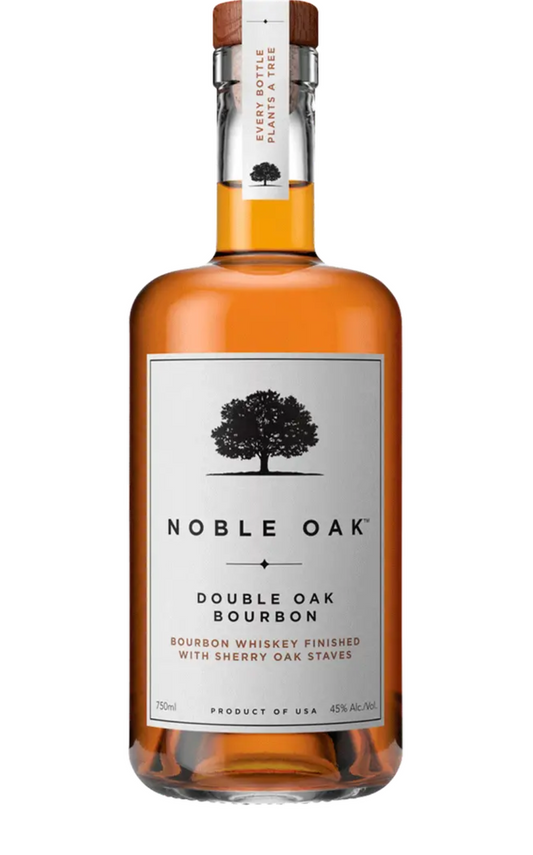 Noble Oak Double Oak Bourbon Whiskey 750 ml