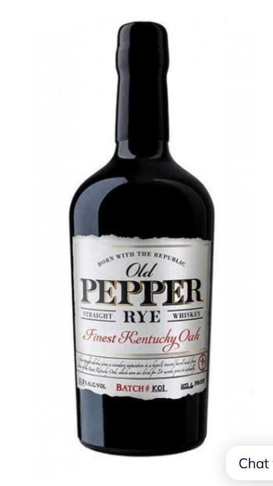 Old Pepper Barrel Proof "Finest Kentucky Oak"