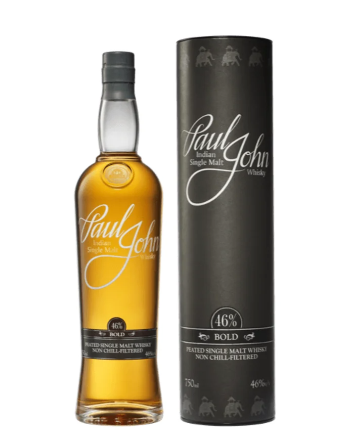 Paul John Indian Peated Single Malt Whisky Non Chilled Filtered