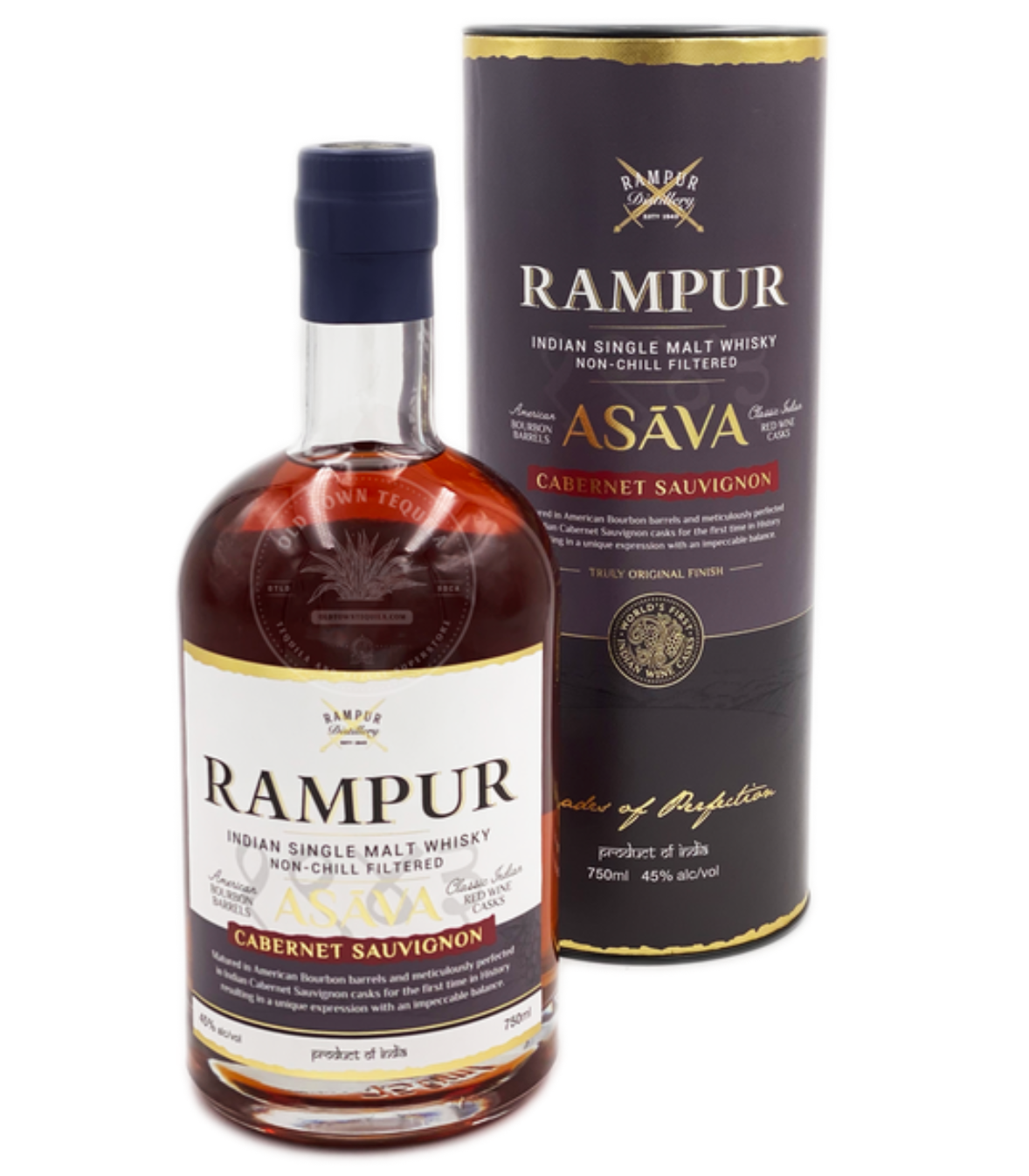 Rampur Asava Cabernet Sauvignon Indian Single Malt Whiskey