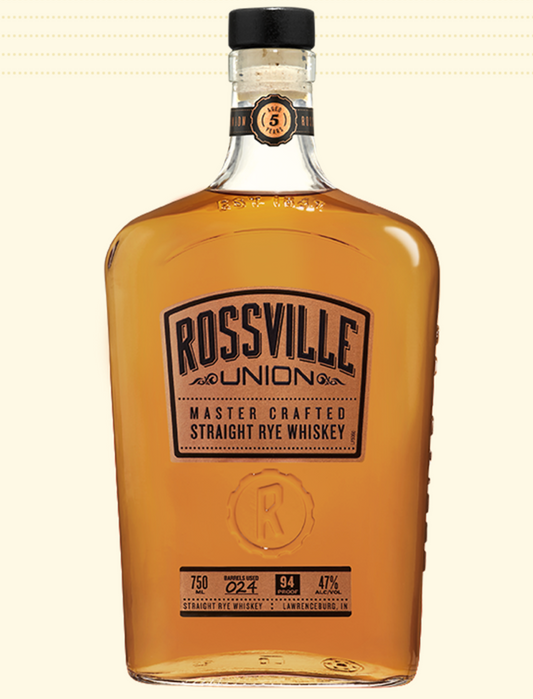 Rossville Straight Rye Whiskey 750 ml