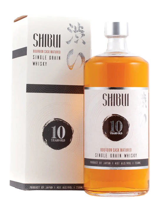 Shibui Single Grain Bourbon Cask 10 Year Old Japanese Whiskey
