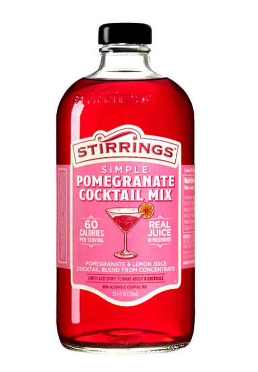 Stirrings Simple Pomegranate Cocktail Mix 750 ml